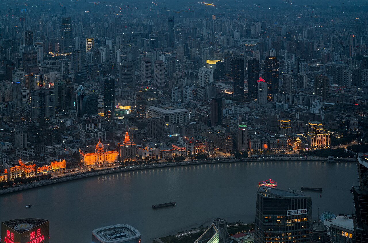 Central Shanghai hotel area